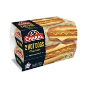 Hot Dogs saveur moutarde CHARAL