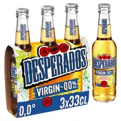 Bière Sans Alcool Aromatisée Agrumes et zestes de Citron Virgin 00% DESPERADOS