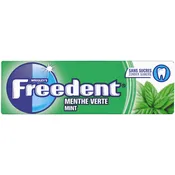 Chewing-gum menthe verte sans sucres FREEDENT