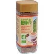Café soluble 100% arabica Carrefour Bio