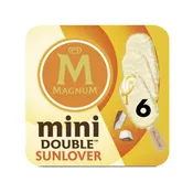Glace Mini Bâtonnet Double Sunlover Chocolat Blanc Mangue Coco MAGNUM