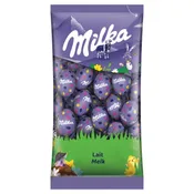 Petits œufs chocolat au lait du pays Alpin MILKA