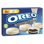 Biscuits fourrés à la vanille enrobés au chocolat blanc Enrobed OREO