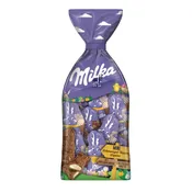 Mini lapins chocolat au lait du pays Alpin MILKA