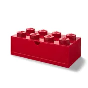 LEGO Brique Rouge de Rangement à Tiroir 8 Tenons LEGO