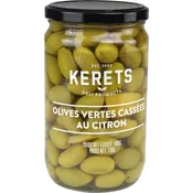 Olives vertes cassées au citron KERETS