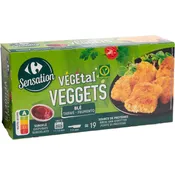 Nuggets VEGEtal Veggets blé CARREFOUR SENSATION