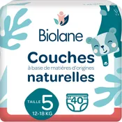 Couches-Culottes Ecologiques Taille 5 : 12-18Kg BIOLANE