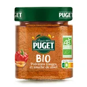 Tapenade poivrons rouges et touche de miel Bio PUGET