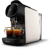 Machine à café à capsules L'OR Barista Sublime - LM9012/00 - Noir/Blanc satiné PHILIPS