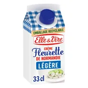 Crème Fleurette Légère 12% Mg  ELLE & VIRE