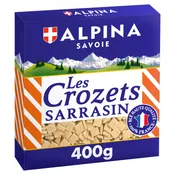 Pâtes les crozets au sarrasin ALPINA SAVOIE