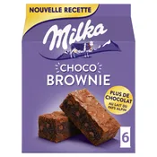 Gâteaux brownie au chocolat Choco Brownie MILKA