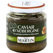 Caviar d'aubergine JEAN MARTIN