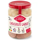 Plat cuisiné choucroute garnie CHARLES CHRIST