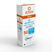 Protection Solaire Crème Visage Sensitive Spf50+ Sun ECRAN