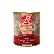 Plat cuisiné confit de canard label rouge PANACHE DES LANDES