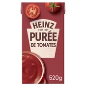 Purée de tomates nature 520g HEINZ