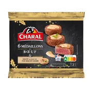 Médaillons de bœuf sauce foie gras CHARAL