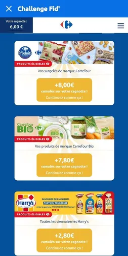 Carte Carrefour