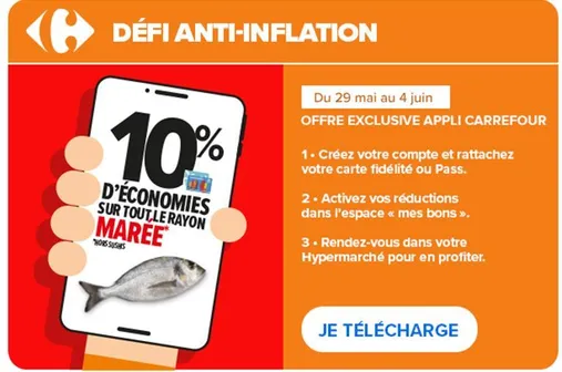 Défi anti-inflation sur le rayon poissonnerie !!!