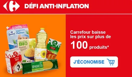 Carrefour baisse les prix sur des centaines de produits 🤑
