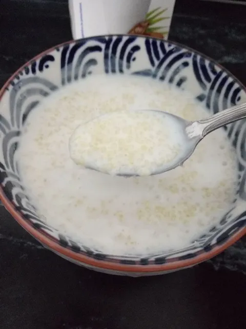 Couscous au lait fermenté
