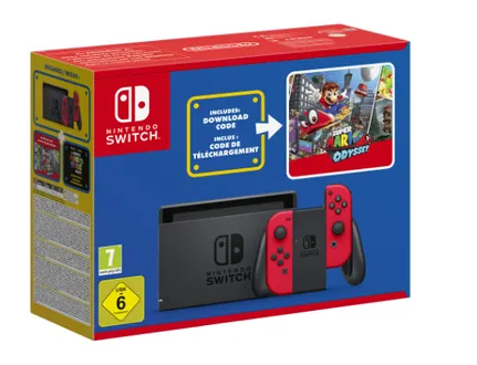 Pack console Nintendo Switch - Super Mario Odyssey NINTENDO