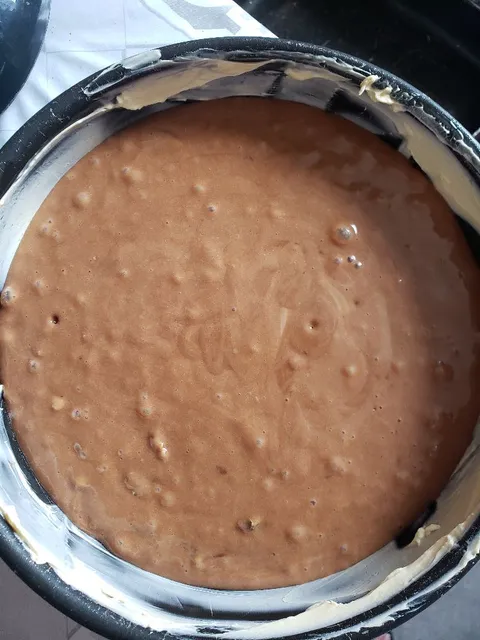 gateau yaourt chocolat praliné et pralin au noix chantilly