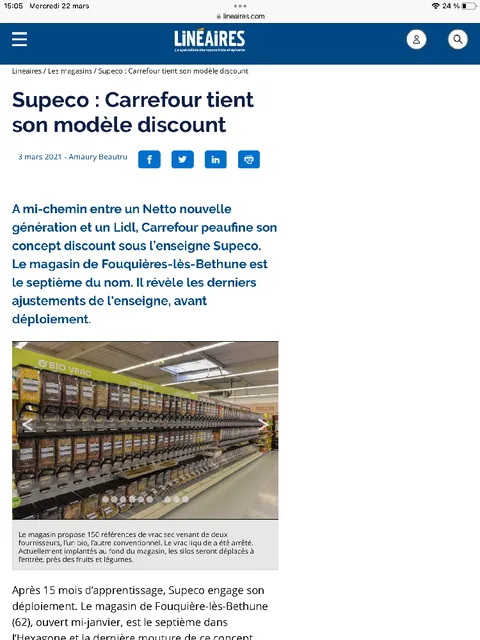 Nouveau concept de magasin Carrefour - 2