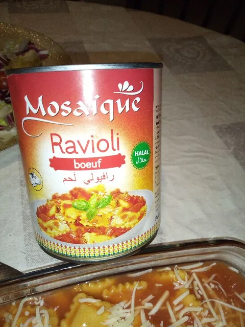 ♥️Plat cuisiné :Ravioli boeuf halal marque Mosaiqueحلال - 2
