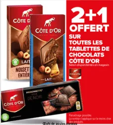 Côte D'or 2+1 Offert