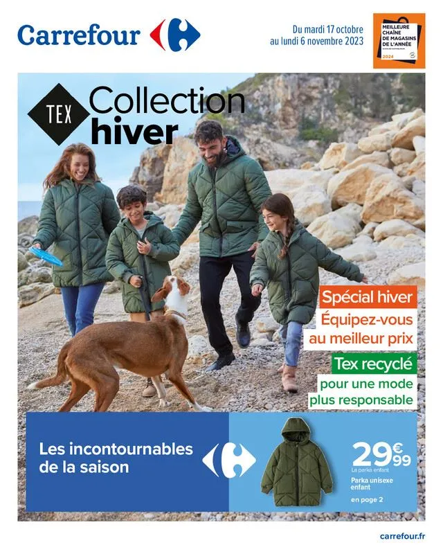 COLLECTION HIVER CARREFOUR