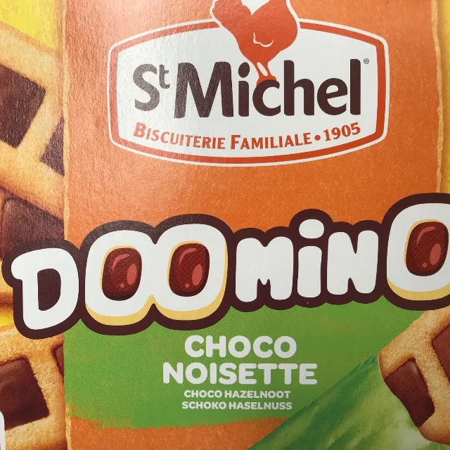 Gâteaux doomino chocolat noisette sans huile de palme ST MICHEL