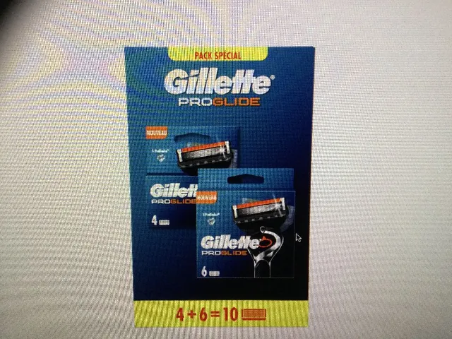 10 Lames de rasoir Pro Glide GILLETTE 38,58€  70% d’économies