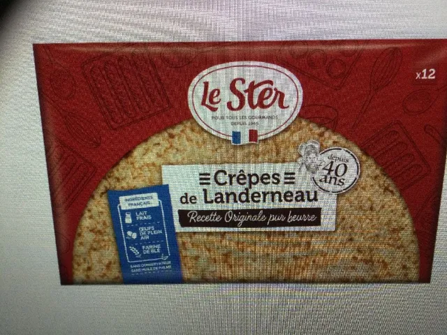 Crêpes de Landerneau LE STER 1,80€ le 2ème à -50%