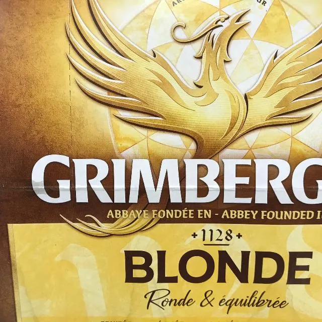 Bière Blonde d'Abbaye 6,7% GRIMBERGEN