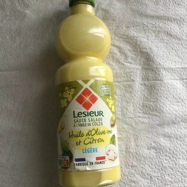 Vinaigrette huile d’olive et citron 🍋 LESIEUR
