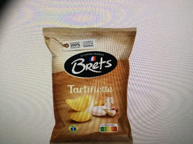 Chips saveur tartiflette BRET’S1,49€ le 2ème à -60%