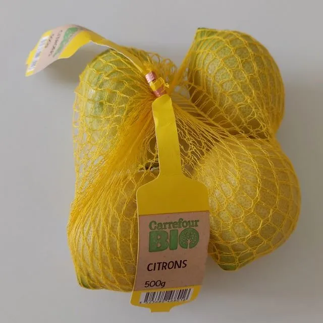 Citrons jaunes CARREFOUR BIO