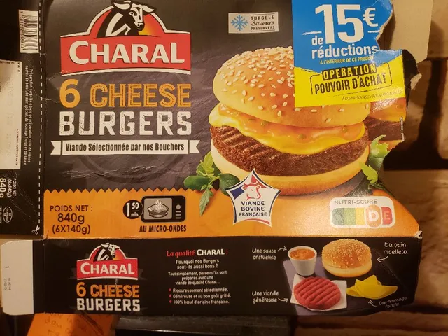 CHEESE BURGERS CHARAL - 2