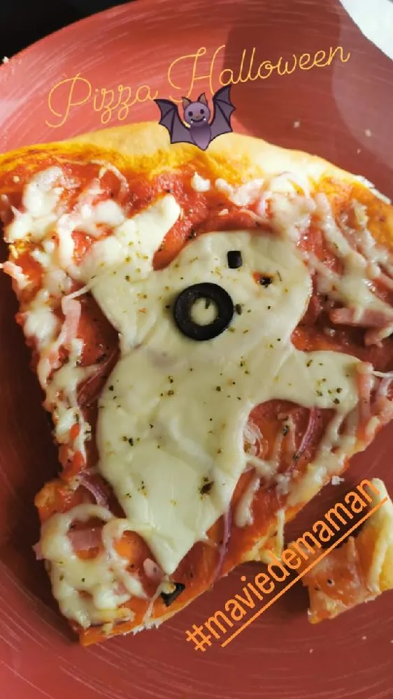 Pizza 🍕 Halloween 👻 pour les enfants