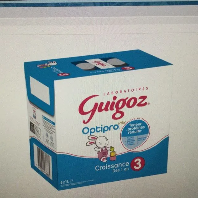 Lait bébé Liquide dés 1 an Optipro GUIGOZ Promo