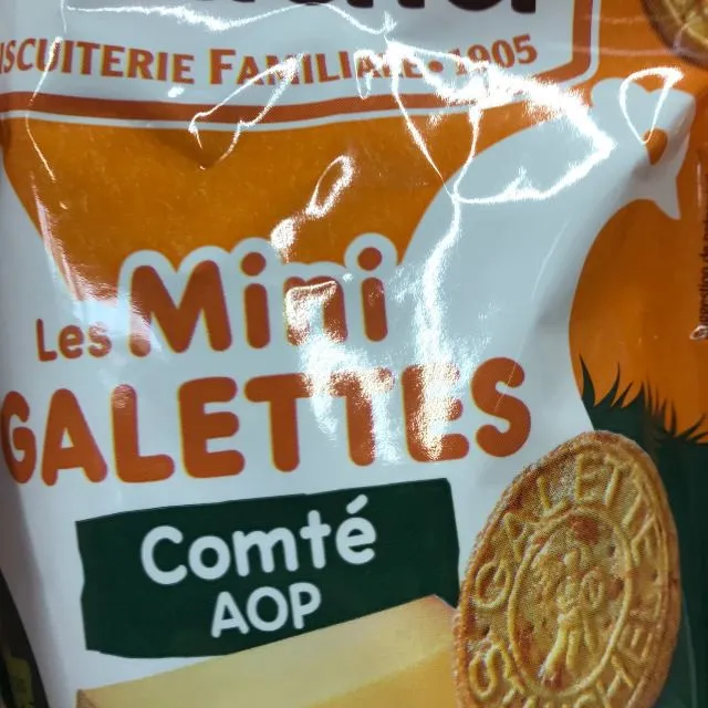 Mini galette comté ST MICHEL