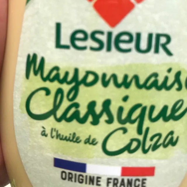 Mayonnaise pointe de moutarde LESIEUR