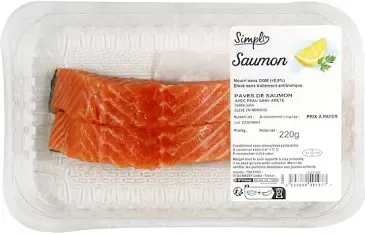 Poisson saumon epinards - 2