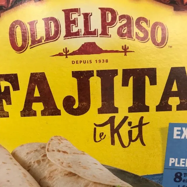 Kit Fajitas extra doux OLD EL PASO