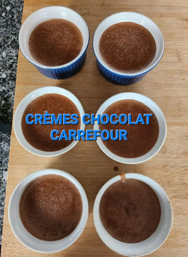 CRÈMES CHOCOLAT CARREFOUR