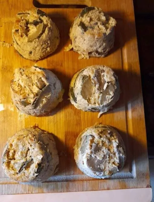 Mes muffins en version salé