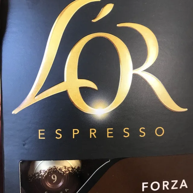 Café capsules forza intensité 9 compatibles Nespresso L'OR